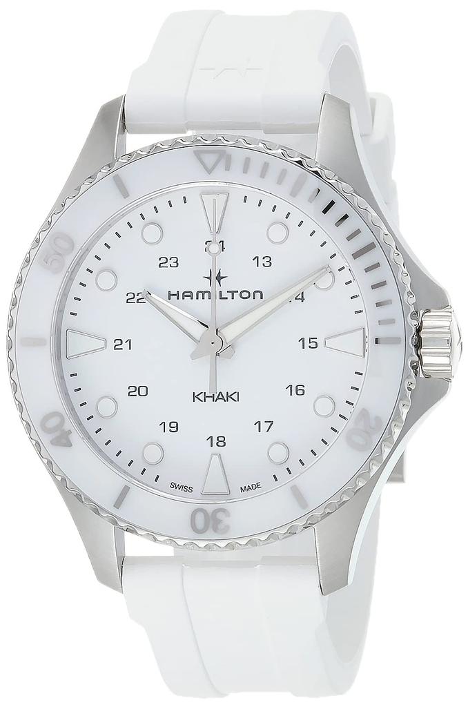 Hamilton H82221310 Women's Khaki Navy Scuba Quartz Watch with Official Warranty [Official Import]