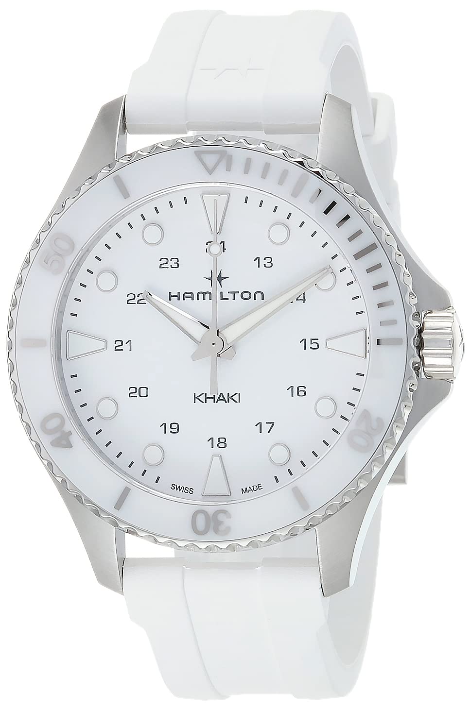 

Hamilton H82221310 Women s Khaki Navy Scuba Quartz Watch with Official Warranty [Official Import]