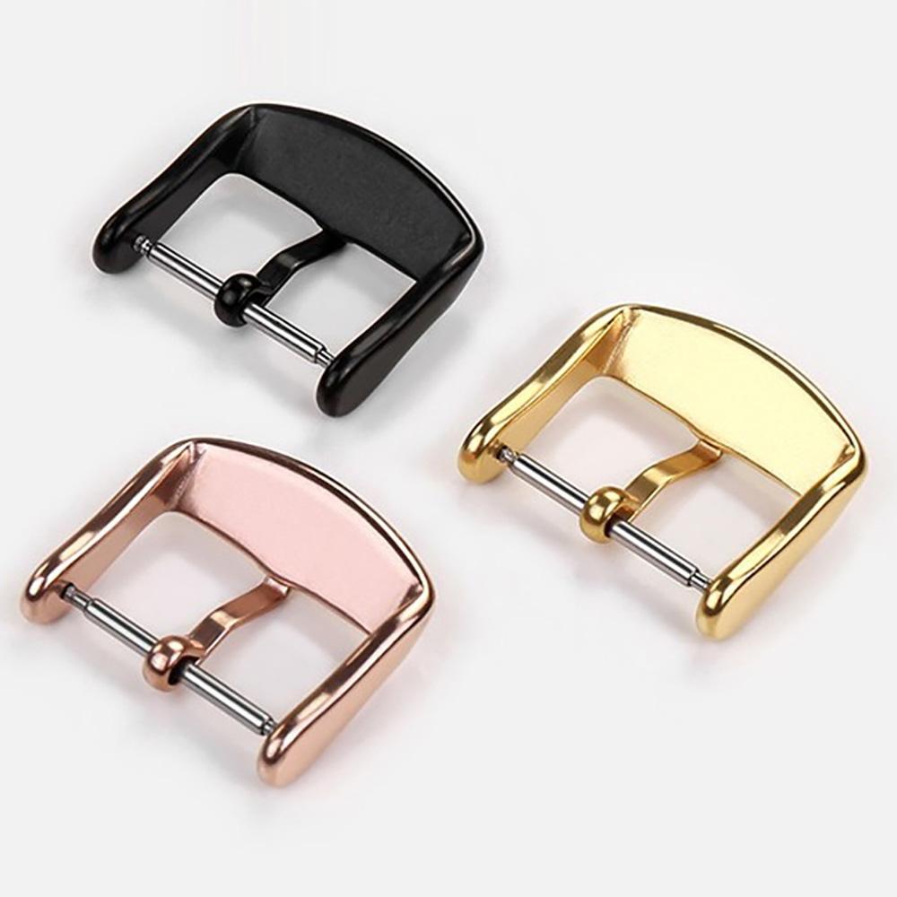 18 20 22mm Replaceable Solid Watch Strap Clasp Watchband Buckle Stainless Steel Watch Accessories