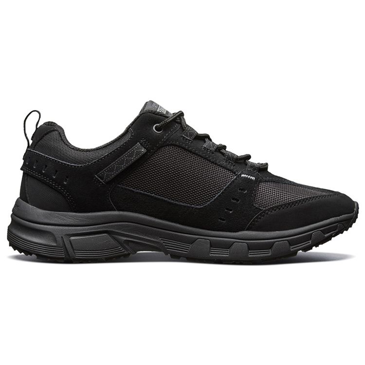 Skechers Lace-Up Shock Absorbing Non-Slip Durable Low-Top Running Shoes Men sneakers Black 51893-BBK