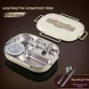 Bento Lunch Box Termica in Acciaio Inossidabile 304 - Ideale per Studenti e Lavoratori, Sigillata per la Freschezza, Regalo Perfetto o Uso Quotidiano