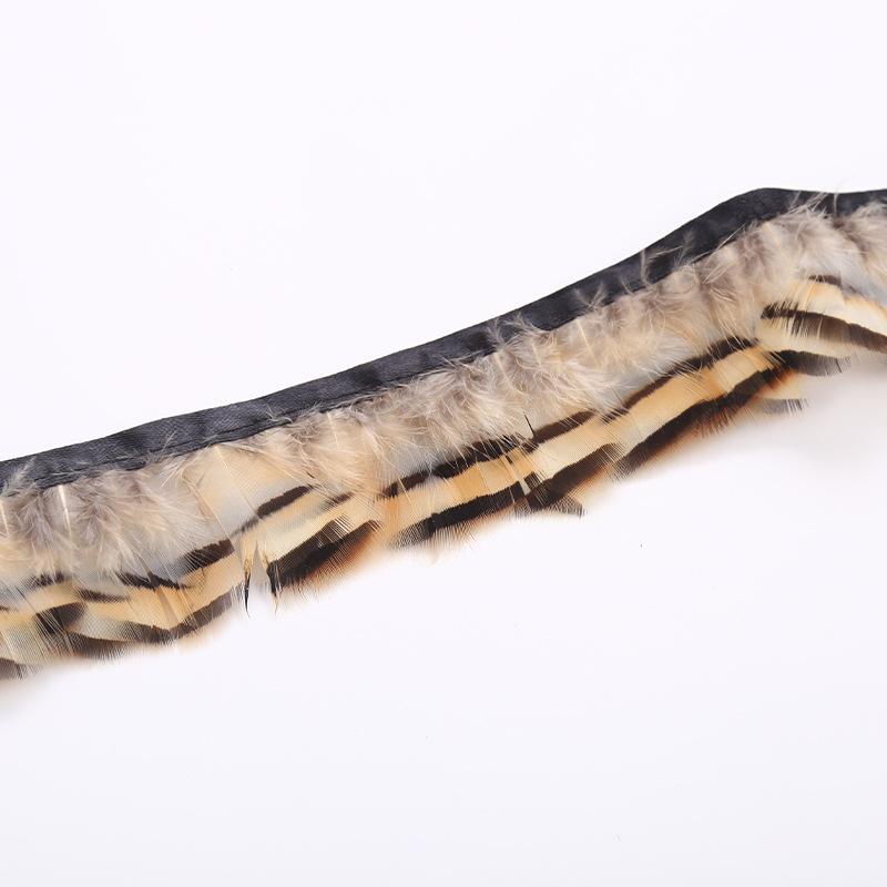 All Kinds Of Feather Cloth Strips Diy Handmade Feather Jewelry Accessories Handicrafts Decorative Clothing Accessories