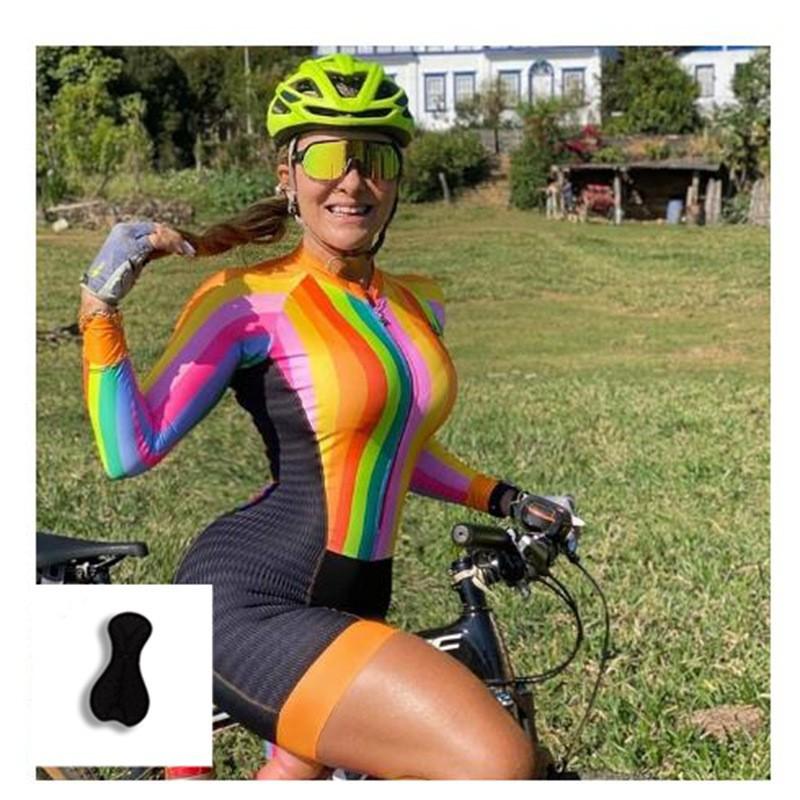 

Cycling Clothing Women s Bicycle Riding Pants Road Clothes Set Jumpsuit M