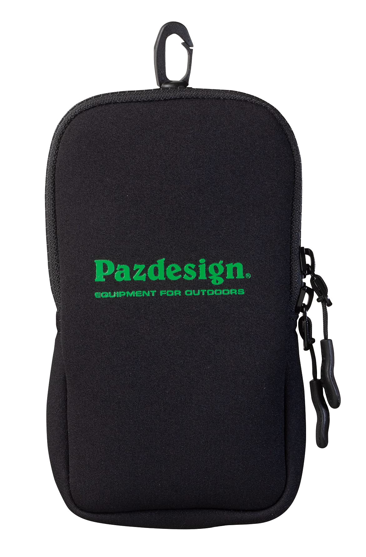 

Paz Design Chloroprene Pouch (W90 x H165 x D20mm) Black Green (PAC-322)