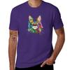 Splash Maine coon Cat TShirt vintage sweat korean fashion summer top workout shirts for men 2025 new model