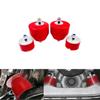 For BMW E36 E46 Compact Z3 Z4 Inline 6CYL RED Polyurethane Engine and Transmission Bracket Bushings 2-piece and 4-piece Set