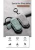 2026 Xiaopeng X9 Cowhide Key Case with Buckle Keychain
