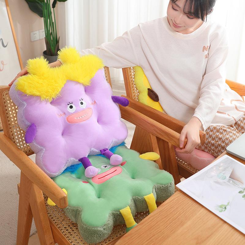Thickened Warm Cushions In Winter, Students' Children'S Classrooms, Homework Chair Cushions, Office Square Butt Mats
