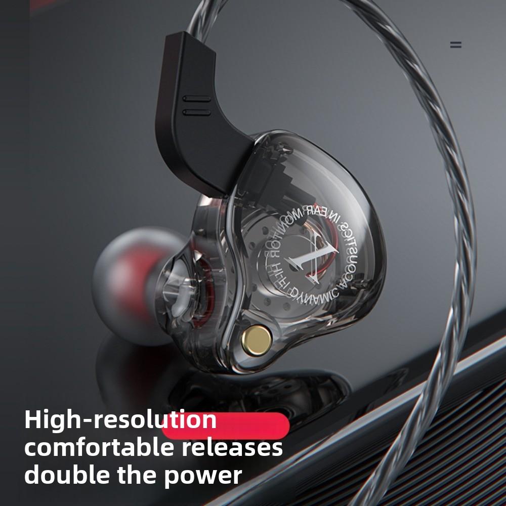 with Mic Wired Headset 3.5mm Earpiece Headset Music Earphones Wired Earphone Sport