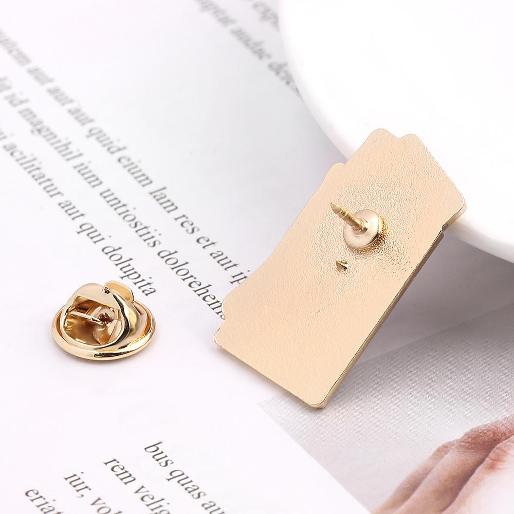 European and American popular protection earth oil drop brooch, popular jewelry factory direct sales, hot sales