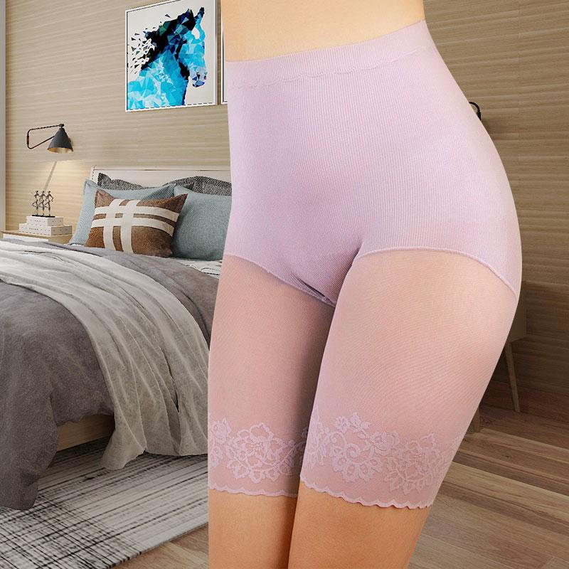 Women's Shorts Under the Skirt Safety Pants Sexy Lace Anti Chafing Thigh High Waist Boxer Panties Anti Friction Skirt Shorts