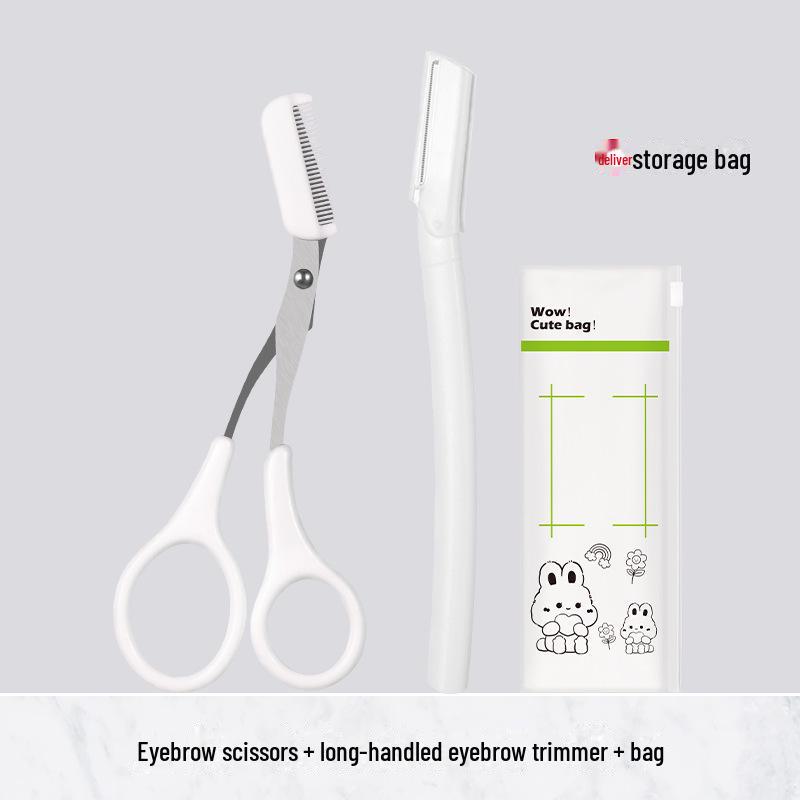 

«Набор безопасных триммеров для бровей из нержавеющей стали с бритвенными лезвиями»