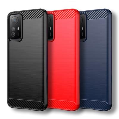 For Redmi Note 11S 4G Case For Redmi Note 11 Global Cover 6.43 Inch Carbon Fiber Shockproof Silicone Bumper For Redmi Note 11 4G