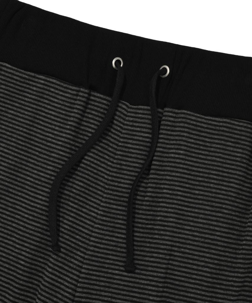 RETRIEVER CLUB Stripe Sweat Pants [Black]