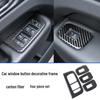 Real Carbon Fiber Gear Shift Frame for Volvo XC60/S60/V60: Center Console Panel Interior Sticker