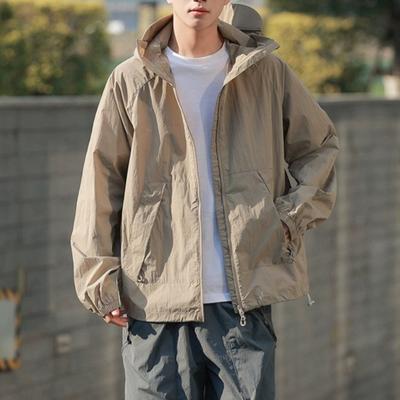 Outdoor Sunscreen Clothing Summer Hiking Jackets UPF50+ Ultraviolet Protection Couple's Hooded Jacket Traveling Hiking Fishing