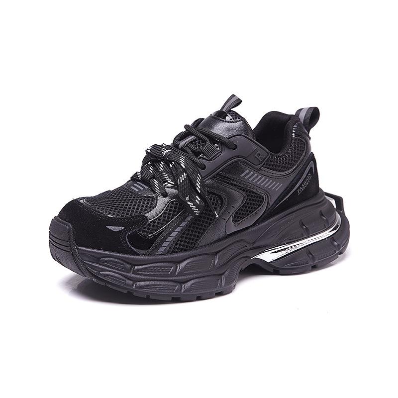 New Dad Shoes for Women Fashionable Thick-soled Sports Single Shoes