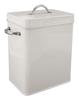 Metal Laundry Room Container with Dual Side Handles with Spoon Lid Farmhouse Laundry Powder