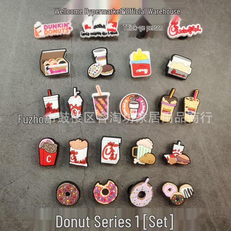 Garden Shoe Charms - Creative Cartoon Detachable Buckles for Crocs 