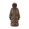 AILAIYI Damen Lange Kapuzen-Daunenjacke für den Winter