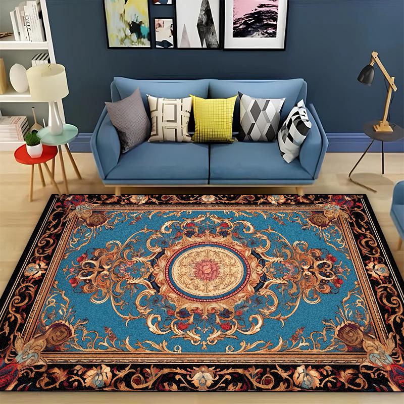 Luxury Persian Carpet for Living Room Decoration Rugs Non-slip Sofa Coffee Table Mat izable Large Size Bedroom Lounge Rug