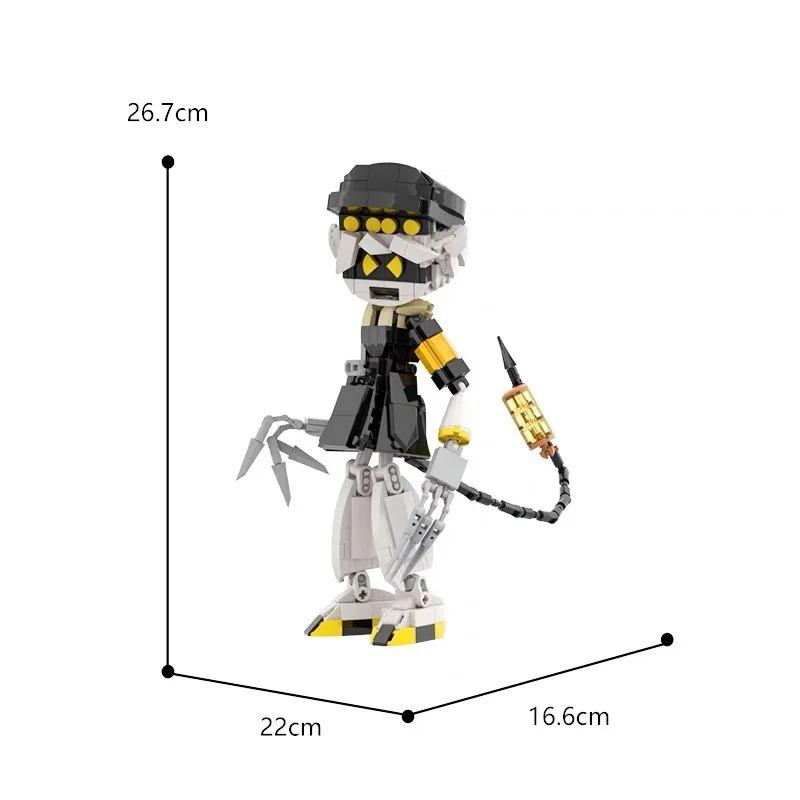 Personaggi Anime Caldi Serie di Giochi Set di Mattoncini Droni Assassini Figura V Blocchi da Costruzione Assassini Giocattolo per Bambini Regalo