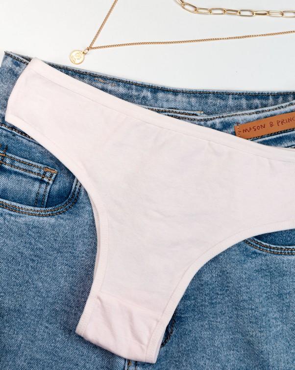 Bavlněné kalhotky s krajkou ISSA Plus