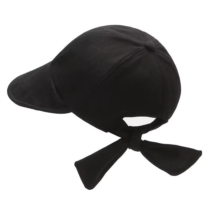 Women s Sun Visor Hat Wide Brim UV Protection Baseball Cap with Bowknot for Outdoor Casual Bowknot Baseball Hat for Women