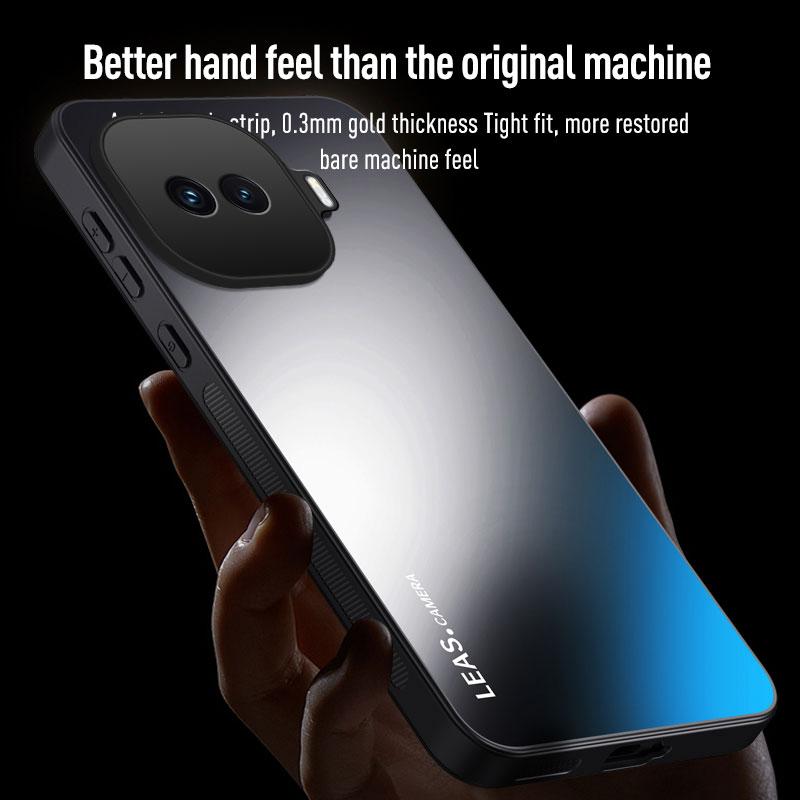 EUCAGR For Vivo IQOO Z11 Turbo Luxury ShockProof AG Frosted Soft TPU+PC Matte Back Cover For Vivo IQOO Z11Turbo Phone Case Coque