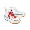 Converse Run Star Hike Comfortable Versatile High-Top Canvas Shoes Unisex Sneakers White Red Blue 164665C-CNY