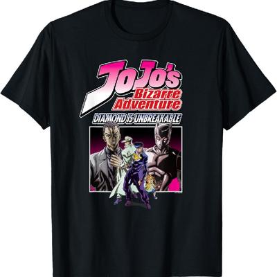 JoJo Diamond Is Unbreakable Deadly Queen Bites The Dust T-Shirt