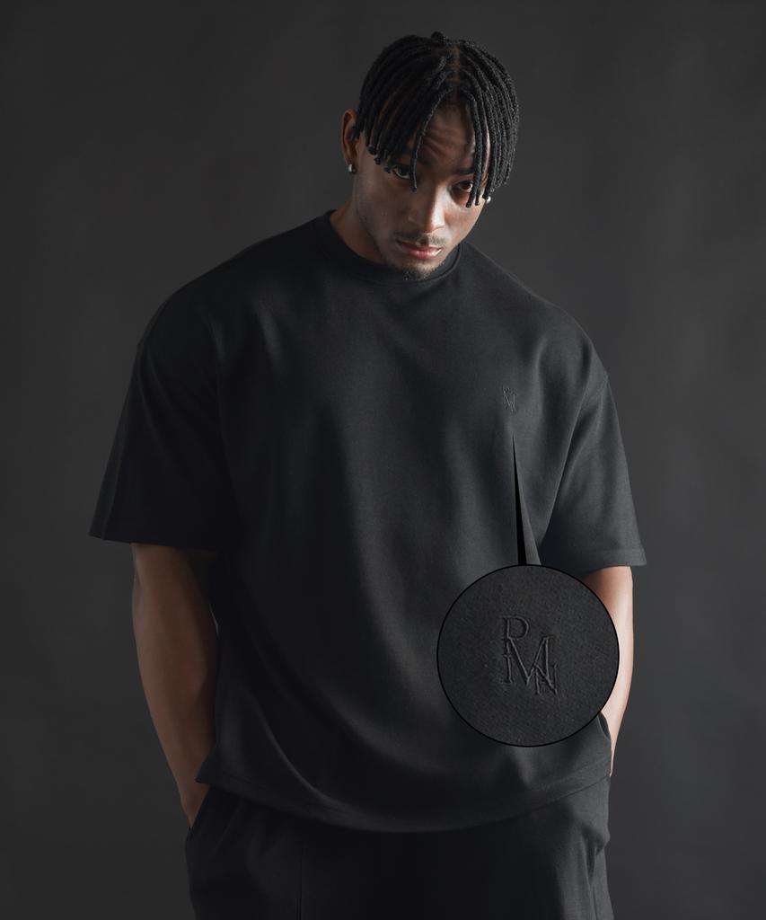 PHERMENON [Set] Essential Oversized Short Sleeve + Essential Oversized Bermuda Shorts