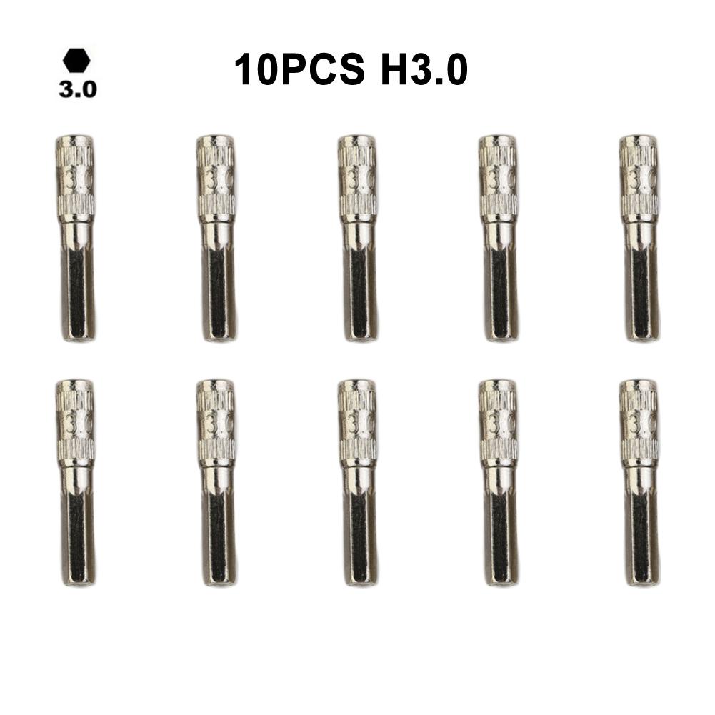 Hex Shank Bit Screwdriver Bits Chrome Vanadium Steel Versatile Use 11pcs Set Enhanced Grip Design Compact Case