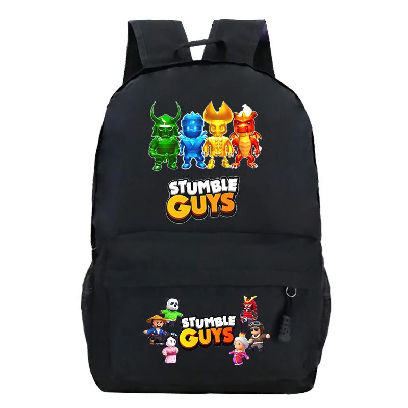 Collision Party Game Merchandise Printing Trend Student Leisure Children Double Shoulder Bag