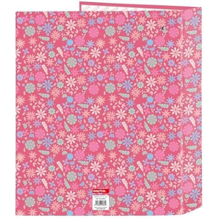 Classeur - SAFTA - Feeling - 4 anneaux - Couverture rigide - Multicolore - 27 x 6 cm