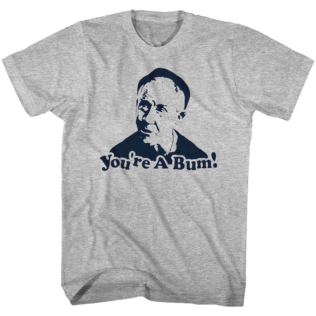 Rocky - You re A Bum - Short Sleeve - Heather - - Children s T-shirt 150