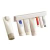 Wall Mounted Toothpaste Holder Sturdy Adhesive Space-Saving Storage Rack No Drilling Multi-function Wall Organizer Kitchen