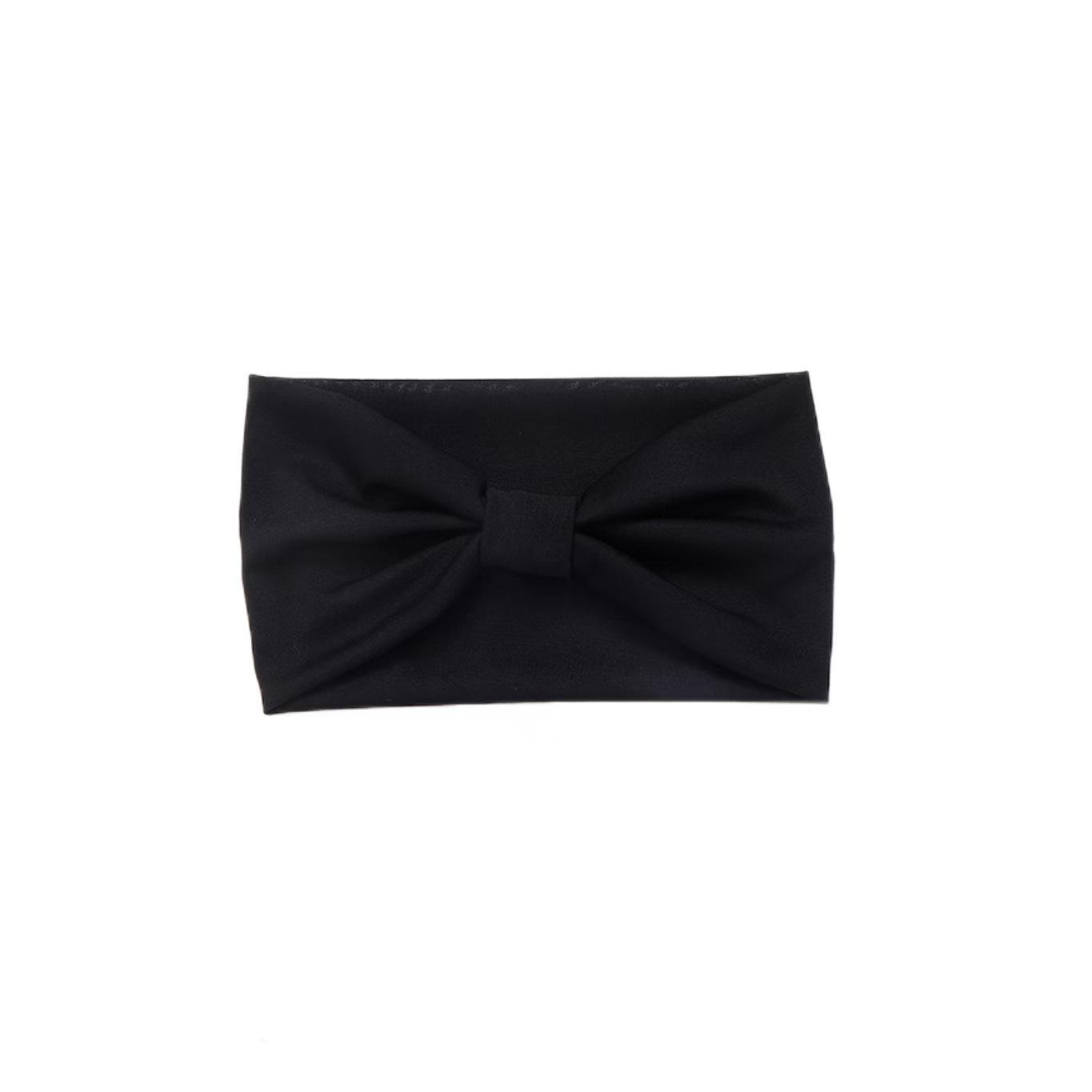 

Новая европейская и американская однотонная эластичная повязка на голову для йоги: Впитывающая пот, модная резинка для волос и аксессуар