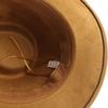New Wome Men Black Suede Chapeu Western Cowboy Hat Gentleman Jazz Sombrero Hombre Cap Dad Cowgirl Hats Size 56-58cm