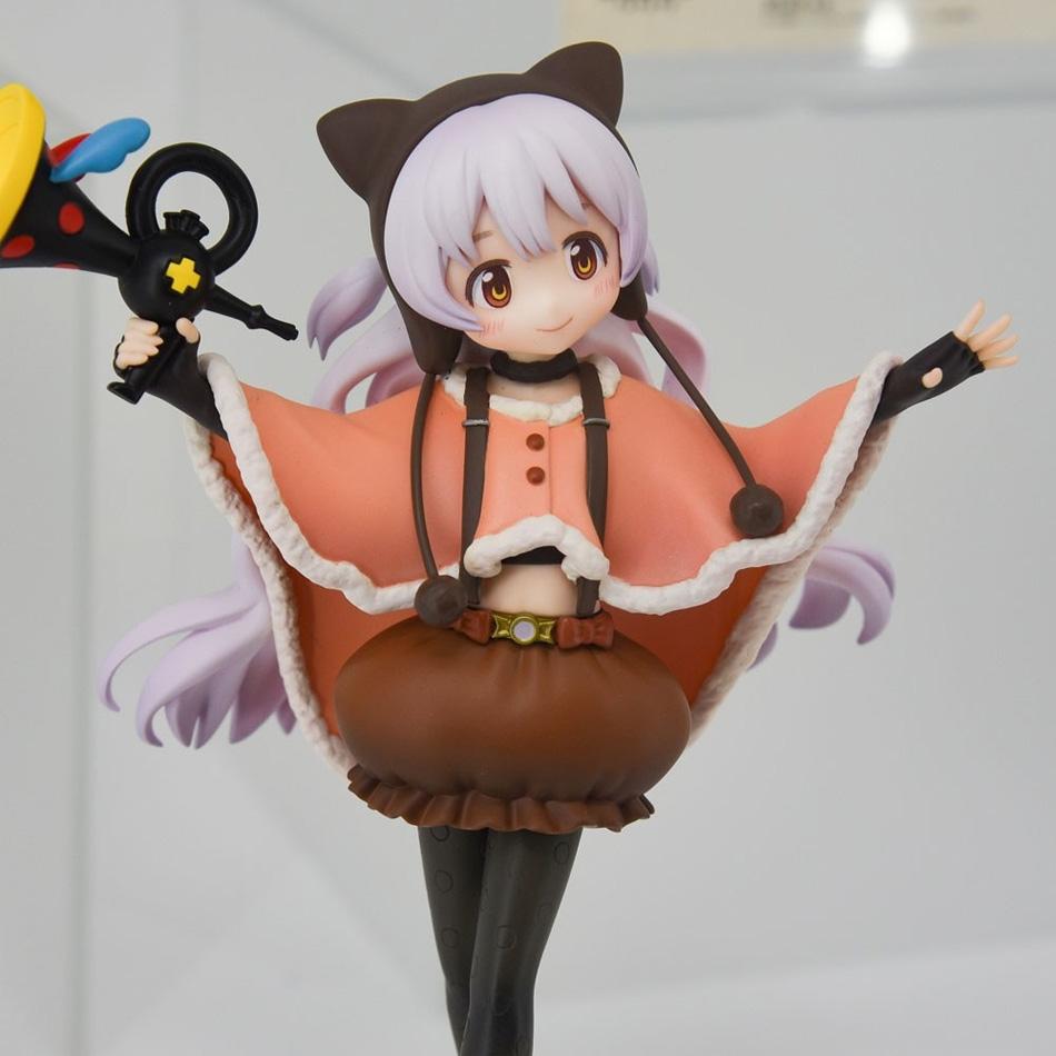 Puella 16Cm Magi Madoka Magica Baijiangzhu Witch Deer Eye Round Fragrance Qiubi Model Ornament Toy Fans Gifts Birthday Gifts