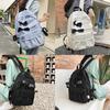 Student Bowknot Backpack Breathable Schoolbag Laptop Bag Outdoor Portable Gift