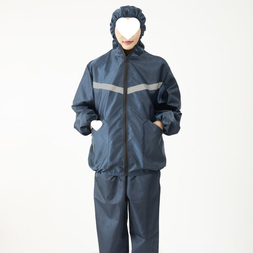 Dustproof Breathable Anti-static Protective Workwear Set - Unisex Wear-resistant and Dirt-resistant Loose Fit