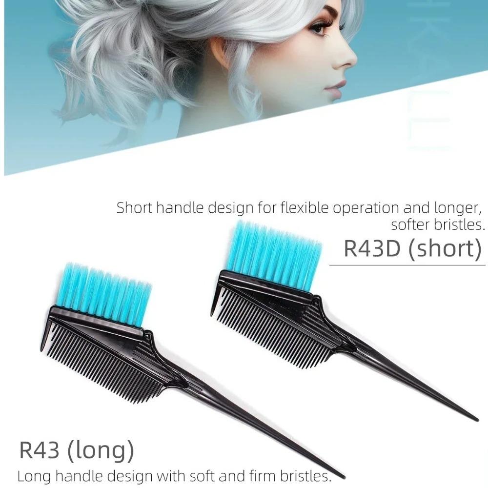 Hair Dye Brush Stylish Soft Bristles Professional Salon Hair Dye Tool Hair Coloring Brush DIY Salon Barber Brush Accessories 1Pc