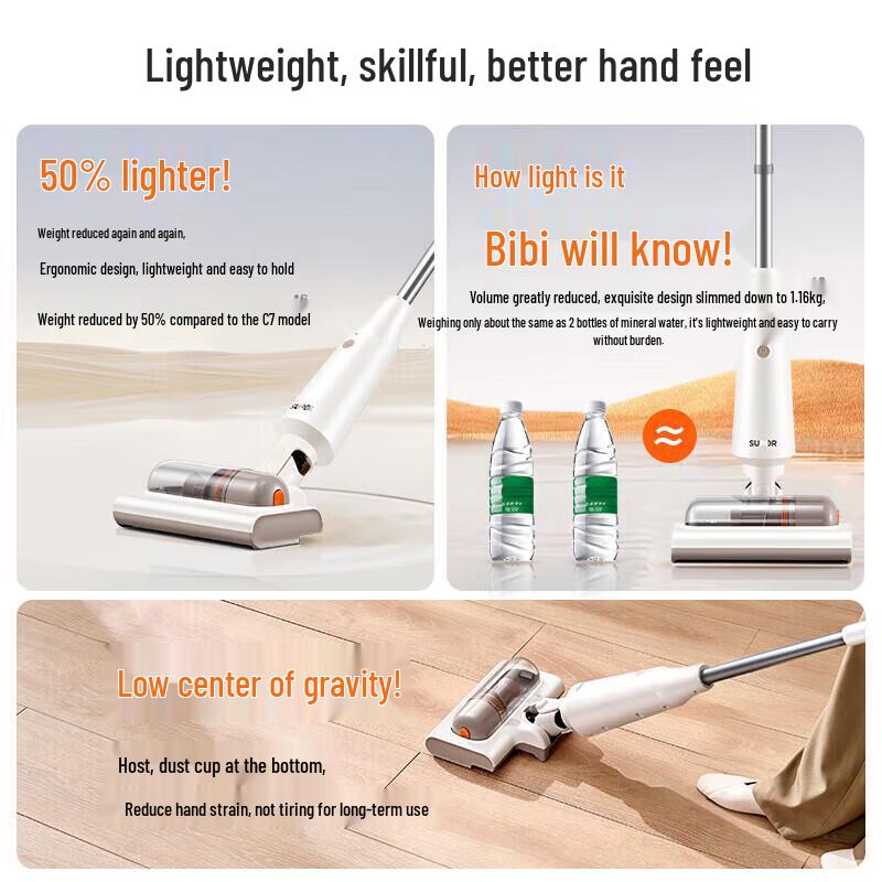 Supor C50A Cordless Wet/Dry Vacuum Mop