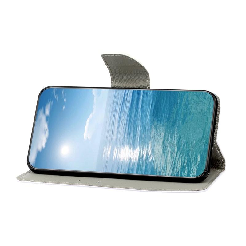 Custodia a libro con stampa in pelle per telefono flip Samsung Galaxy A53 A13 A33 A73 A52 A12 A22 A32 A42 A72 A52S 5G Custodia Portafoglio Copertina a Libro Coque