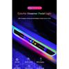 4pcs Customized Car Glows Welcome Door Sill Strip Light Threshold Lamp Welcome Scuff Plate Pedal Light Ambient Light Illuminated