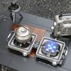 cassette stove foldable picnic portable outdoor gas burner high power dual-use butane stove integrated split dual-use stove