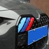 Car Styling ABS Front Grill Decoration Strips Trim Car Accessories For BMW 4 Series G22 G23 G26 -2023