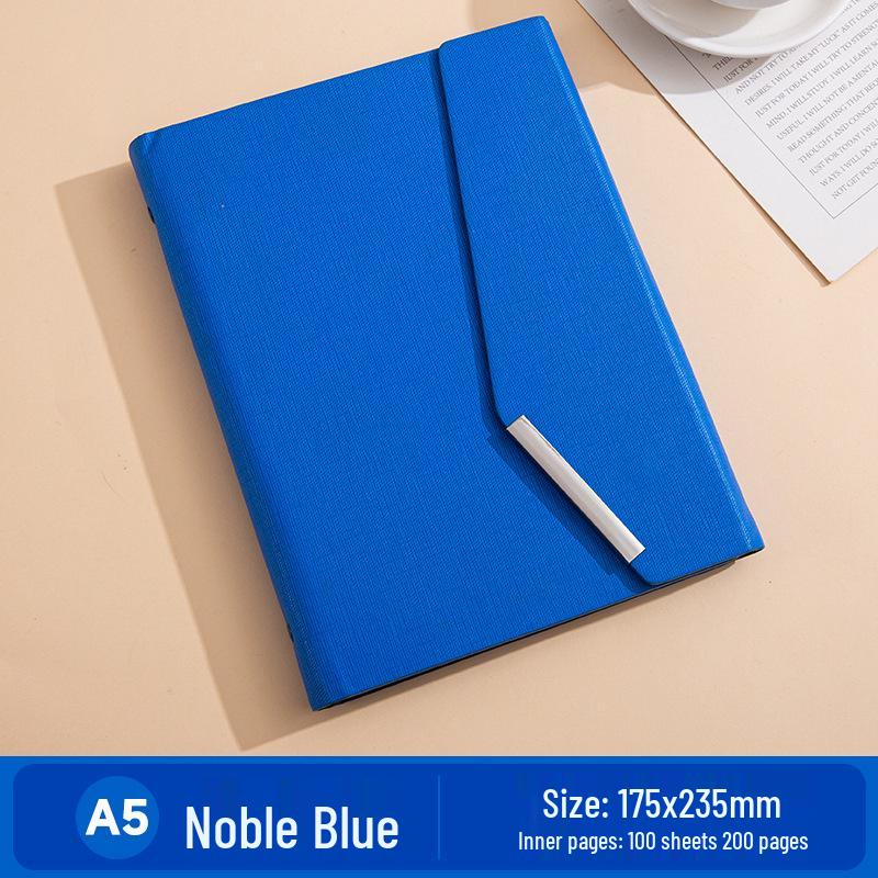 A5 Business Hardcover Notizbuch Geschenkset: Nachfüllbarer dreifach faltbarer Notizblock, Personalisierbares Souvenir.