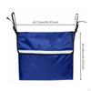 Walkers Storage Bag Oxford Material Back Pouch Multiple Pockets Assistive Device Organizer